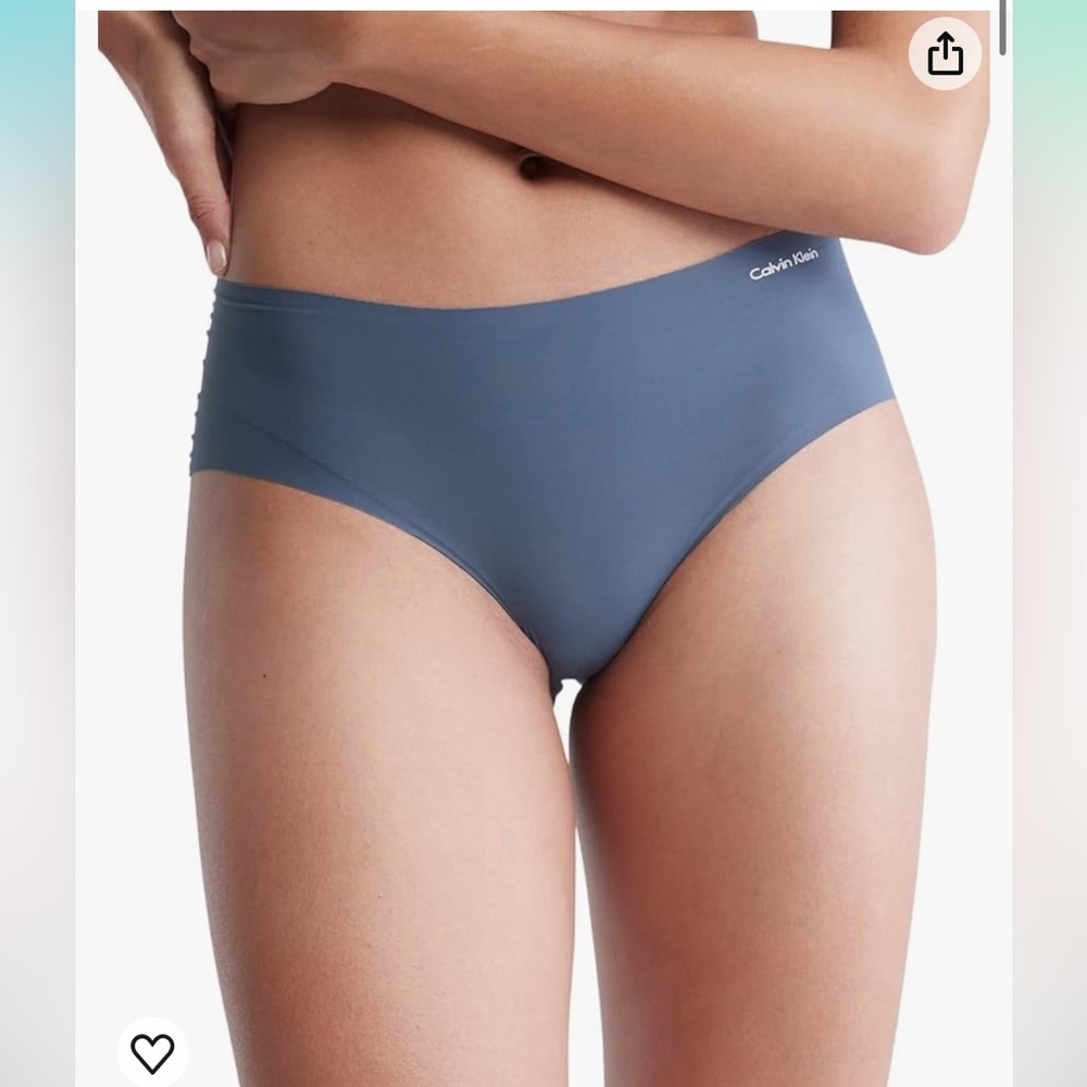 Calvin Klein Underwear Slate Blue Panties